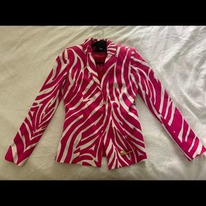 Versus Versace Zebra Blazer